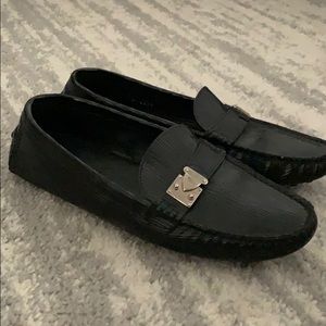 Louis Vuitton Epi Noir Loafers